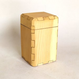 wooden box pine