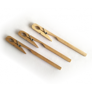 wooden washing clip