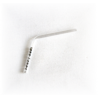 glass insert for capsule stem - short